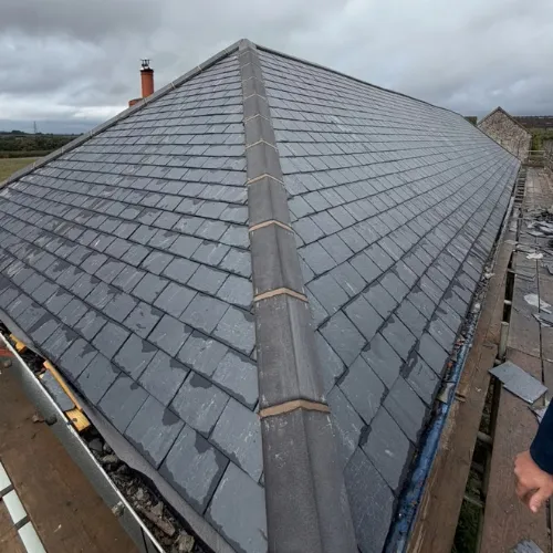 A recent roof job we completed in Plymouth